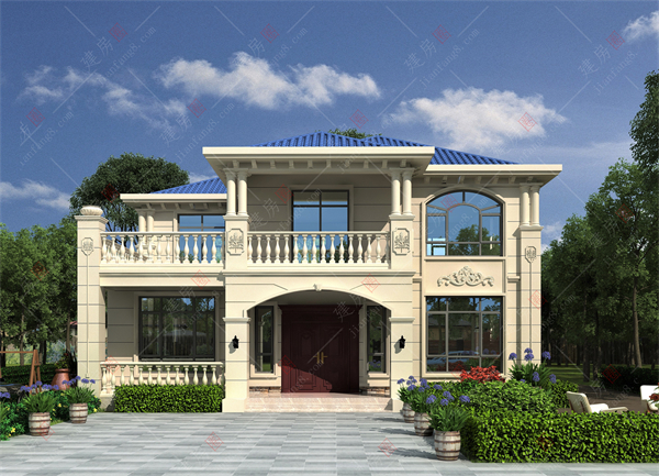 成都新都区王先生家的定制别墅设计，适应乡村环境