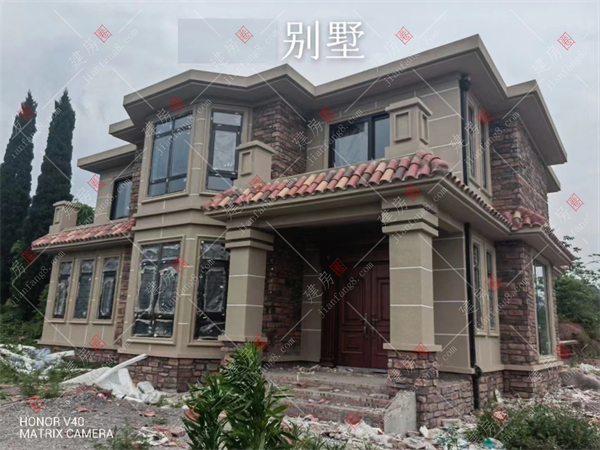 巴中农村自建房施工队，巴中乡村别墅自建房设计，新年网红款小别墅
